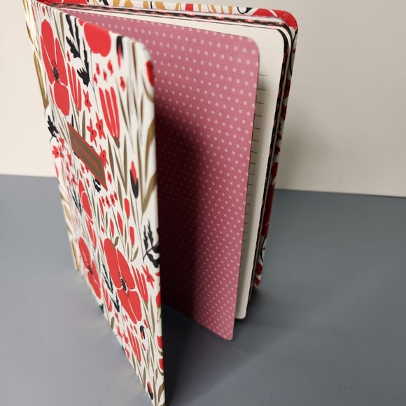 Floral Lined Journal/Notebook with Sprayed Edges - Picture 2 of 6